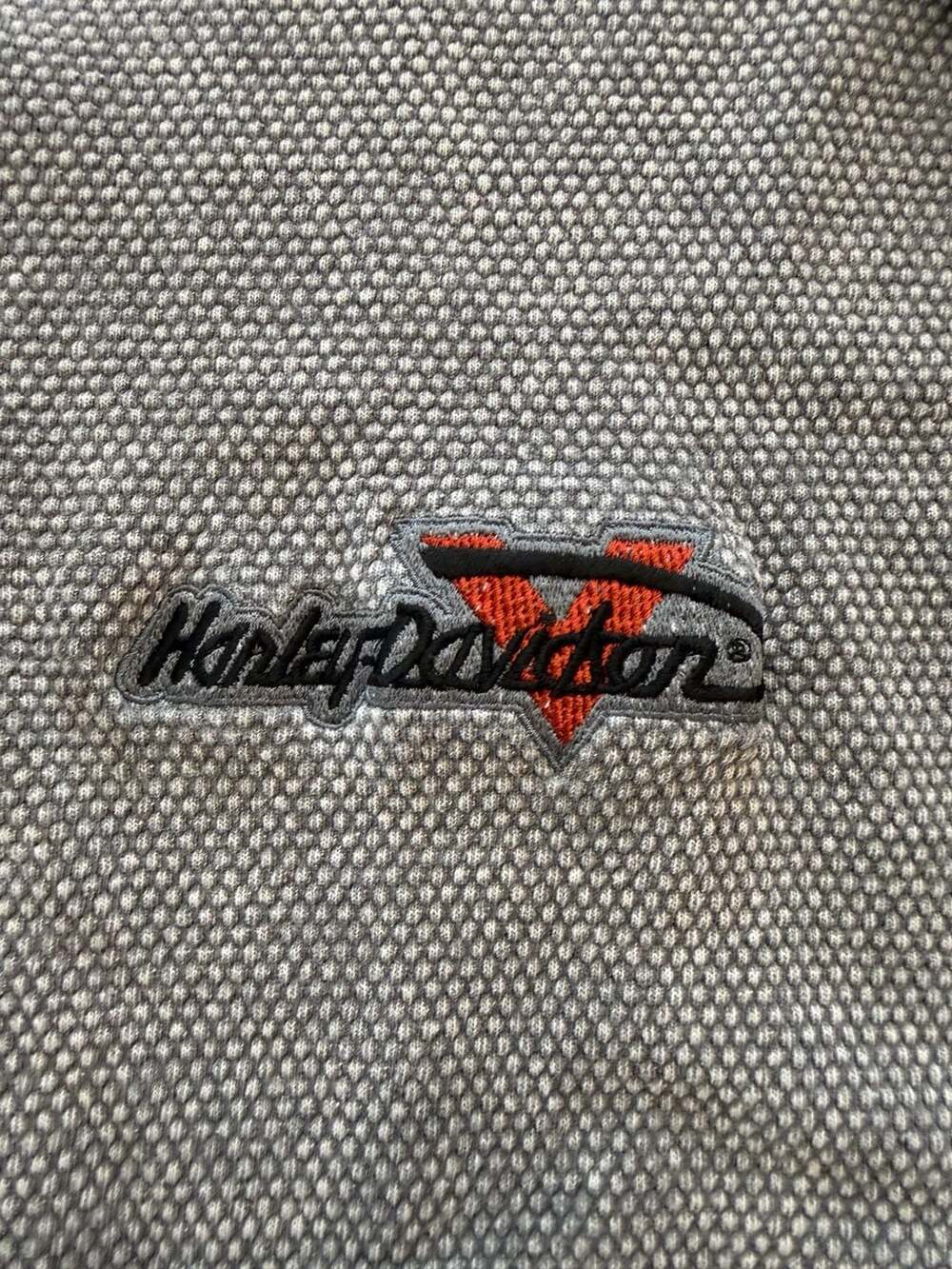Vintage Harley-Davidson Thermal Henley Shirt XL - Picture 3 of 8